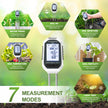 7-in-1 Soil＆Water Meter Digital Plant Temperature/Soil Moisture/PH Meter/Sunlight Intensity/Fertility/EC/TDS Backlight LCD Display Soil Test Meter TDS EC Meter for Garden Indoor Outdoor 🍁 All In One Marketplace Canada