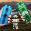 SOBER CARPENTER - DDH Hazy IPA Beer (Craft), All-Occasion Non Alcoholic Beer (with Lactose), Non Alcoholic Spirits & Alcohol Alternative, Low Calorie Drink with 70 Calories, Pack of 12 (16 oz Ea) 🍁 All In One Marketplace Canada