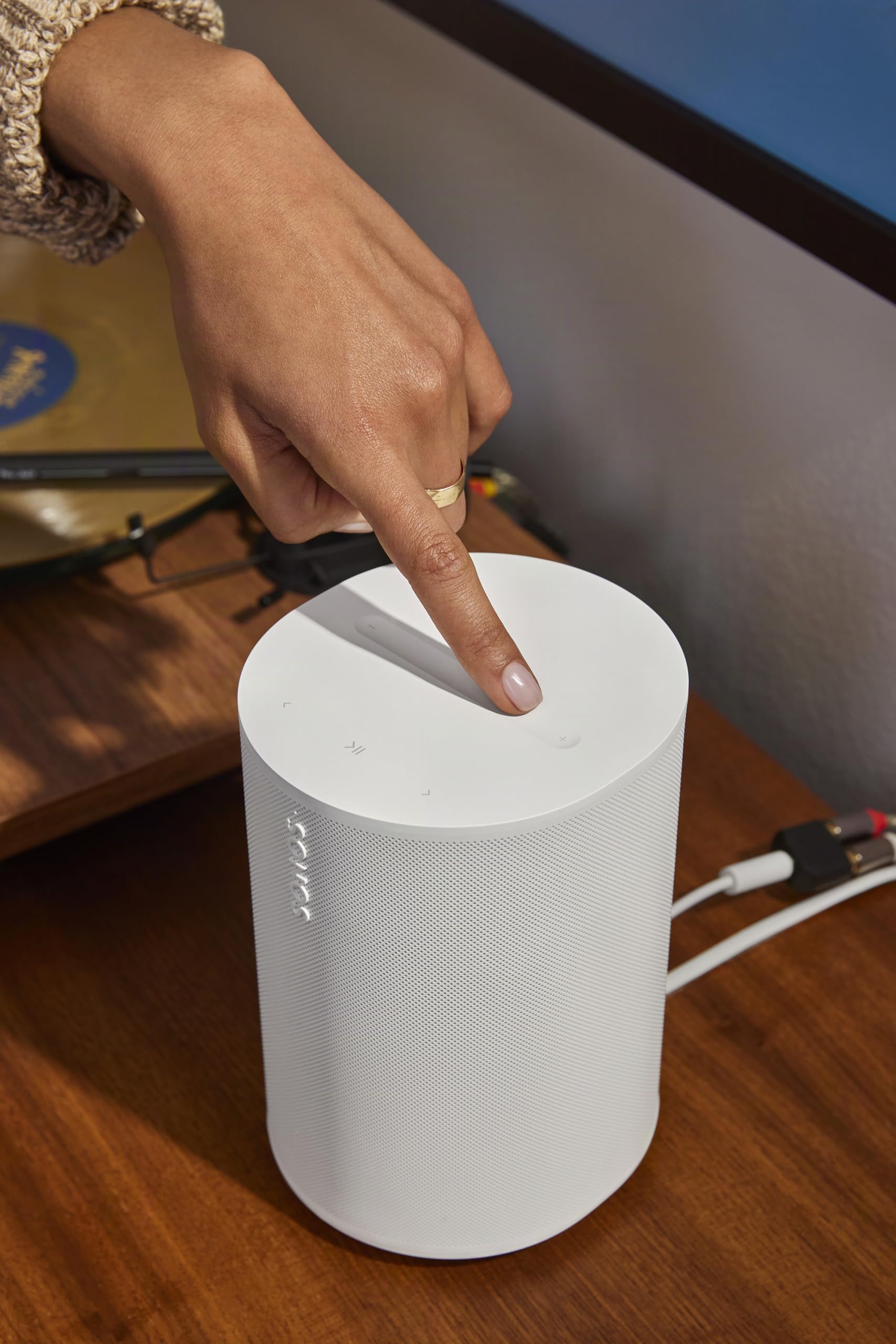 Sonos Era 100 SL - Compact, Microphone-Free Speaker with WiFi, Bluetooth - White 🍁 All In One Marketplace Canada