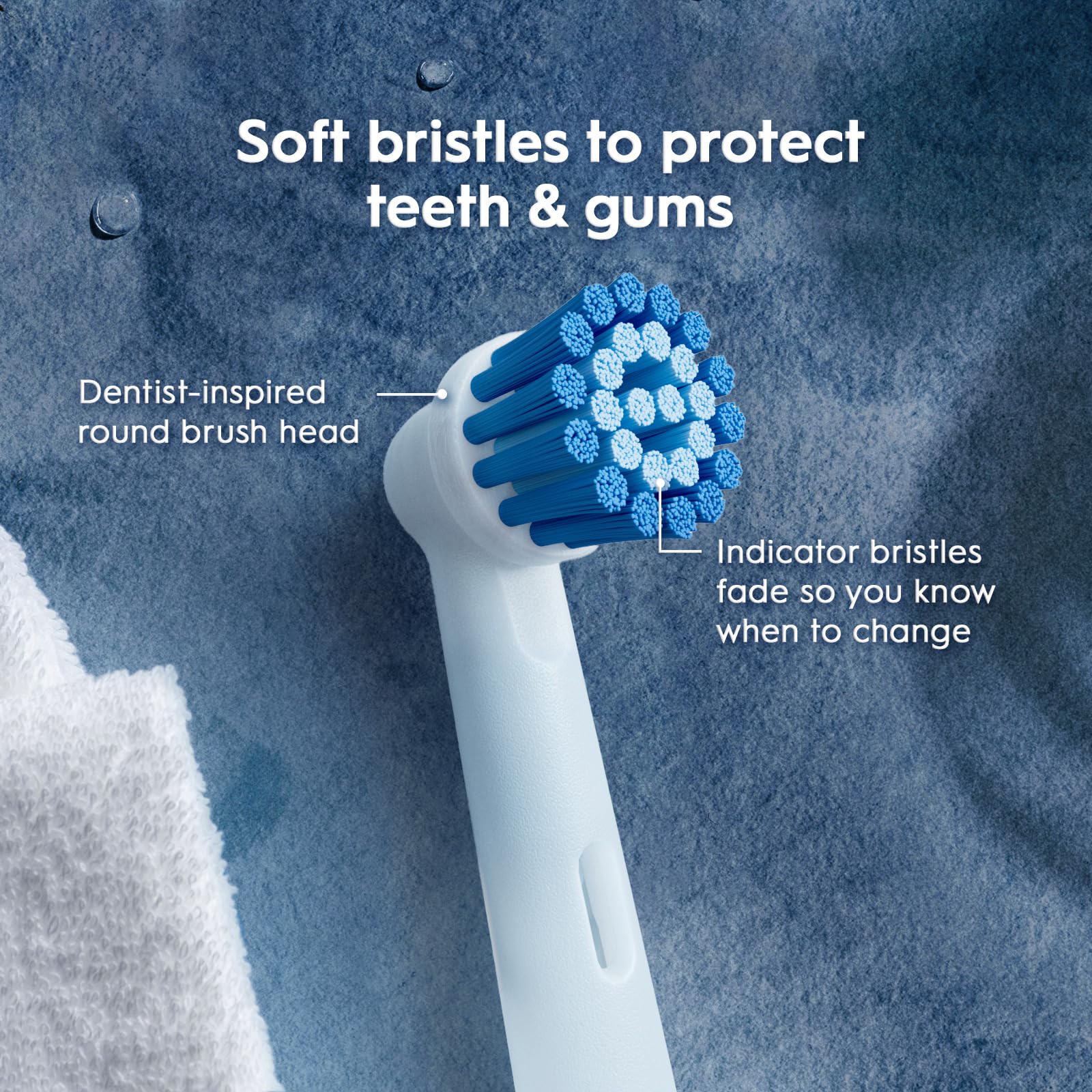 Oral-B Sensitive Gum Care Electric Toothbrush Replacement Brush Heads, 6 Count 🍁 All In One Marketplace Canada