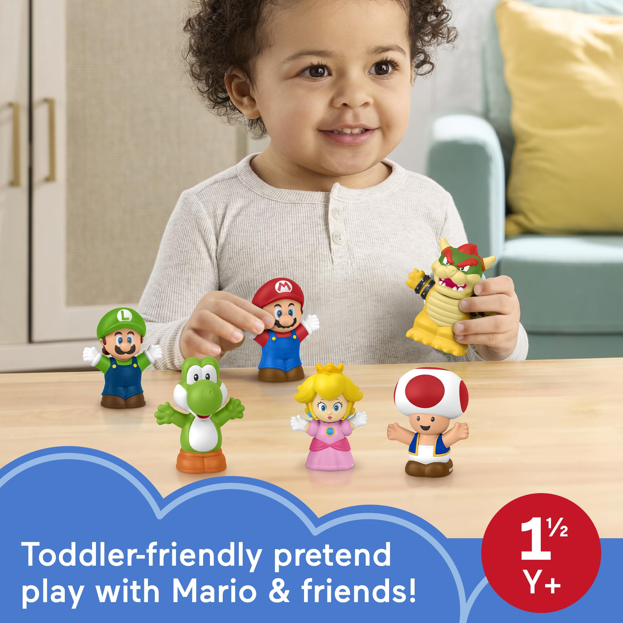 Fisher-Price Little People My Mario 6-Piece Character Figure Set 🍁 All In One Marketplace Canada