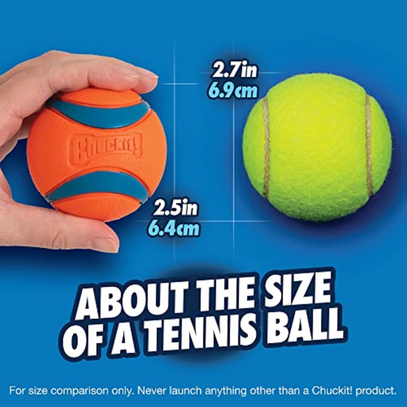 Chuckit! Ultra Ball Fetch Toy for Dogs, Medium Size 8 Pack with Cleaning Bucket 🍁 All In One Marketplace Canada