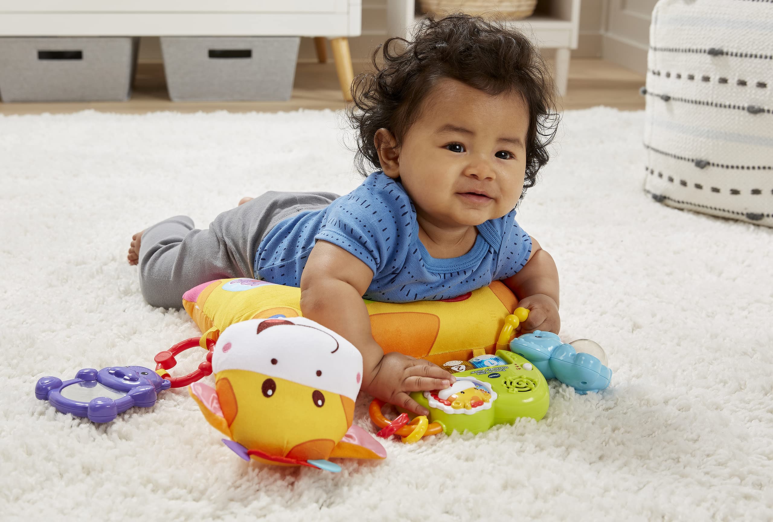 VTech Tummy Time Discovery Pillow - English Version 🍁 All In One Marketplace Canada