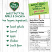 Baby Gourmet Sweet Potato Apple & Chicken, 16 × 128 mL Pouches | 6 Months+ | Organic Protein Meal | No Added Sugar or Salt | Canadian Brand 🍁 All In One Marketplace Canada
