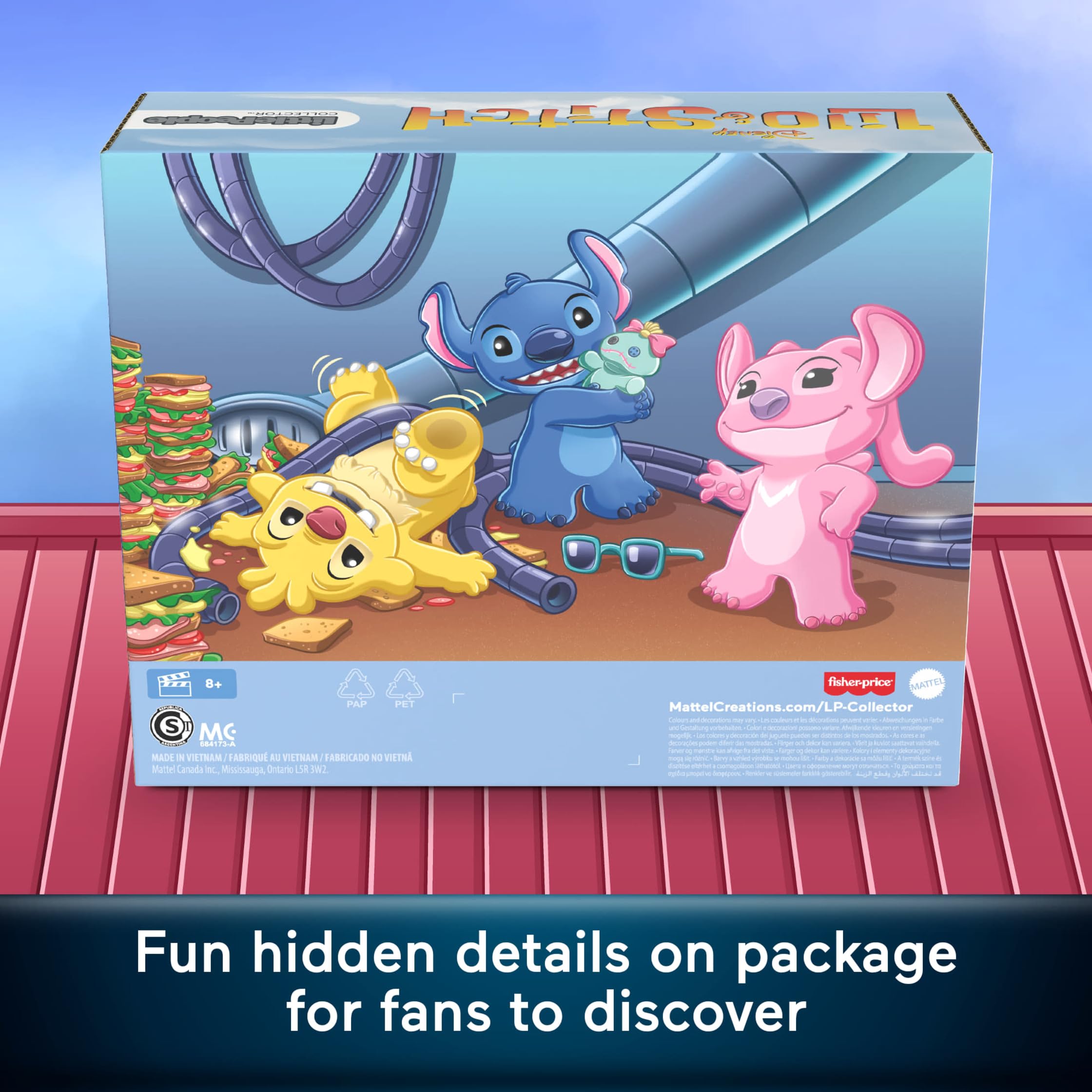 Little People Collector Set Disney Stitch & The Cousins Special Edition for Fans, 3 Character Figures in a Display Package 🍁 All In One Marketplace Canada