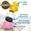 Solar Buddies Sunscreen Applicator - Single Pink - Refillable Roll on Sponge Sunscreen, Suncream & Lotion Applicator For Kids, Adults & Families - Holds 3.4fl oz, Perfect Size for Travel 🍁 All In One Marketplace Canada