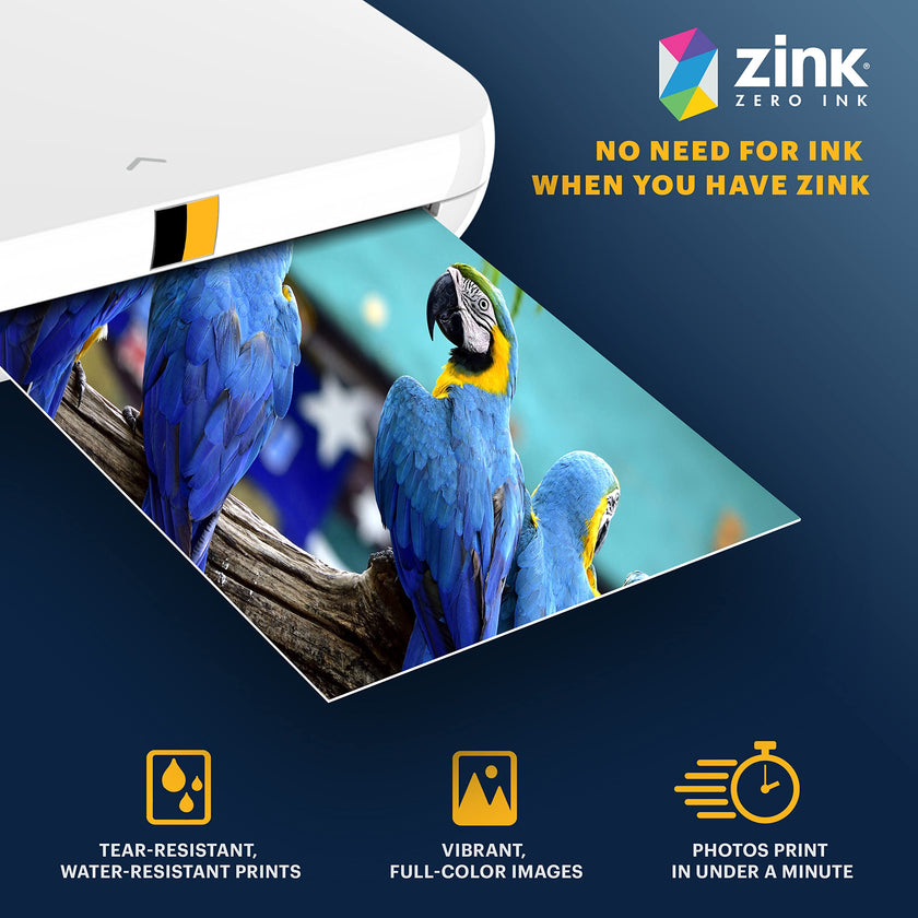 Kodak Zink Photo Paper 2x3 Inches (100 Sheets) Compatible with Kodak Step, Step Slim, Printomatic, Printomatic+, Smile+, Step Touch 🍁 All In One Marketplace Canada