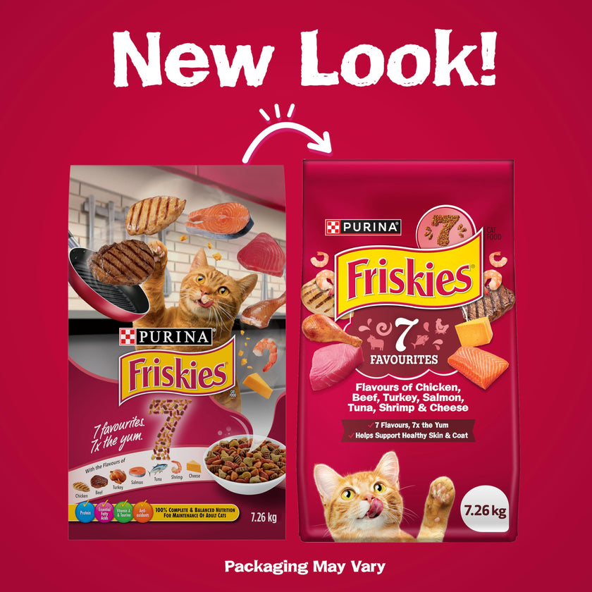 Friskies 7 Dry Cat Food - 7.26 kg Bag 🍁 All In One Marketplace Canada