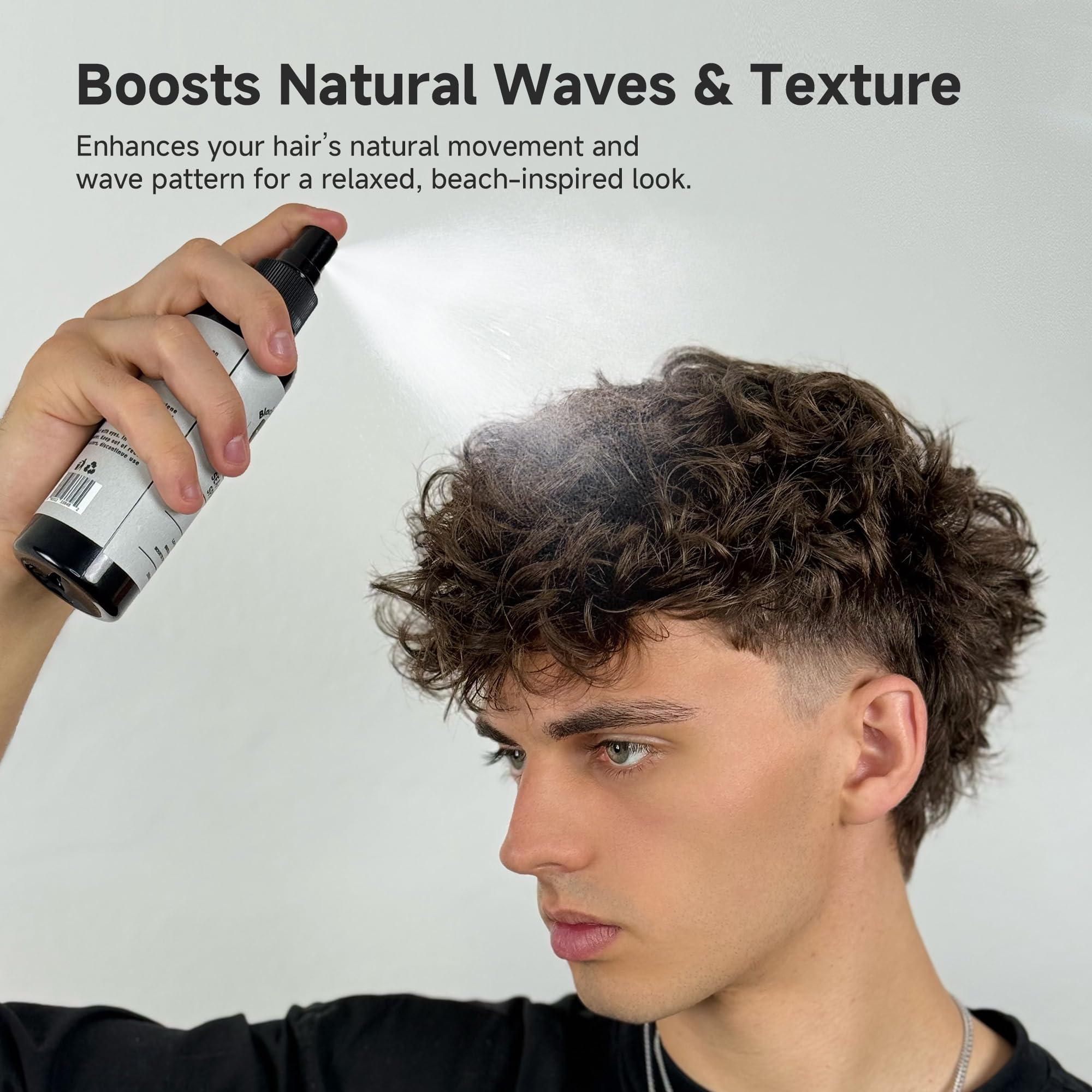Sea Salt Spray for Men – Beach Wave Hair Texture Spray with Natural Matte Finish – Sea Salt Spray for Hair Styling Adds Definition, Volume & Texture 🍁 All In One Marketplace Canada
