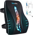 Lumbar Support Pillow for Office Chair Car Lumbar Pillow Lower Back Pain Relief Memory Foam Back Cushion with 3D Mesh Cover Gaming Chair Back Pillow Ergonomic Back Rest for Wheelchair Desk 🍁 All In One Marketplace Canada