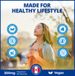 CanPrev Magnesium Bis-Glycinate Gentle 200mg, 120 V-Caps 120-Day Supply - Pure Elemental Magnesium Supplement, Supports Bone and Muscle Function, Gentle on Stomach, Perfect for Daily Magnesium Needs 🍁 All In One Marketplace Canada