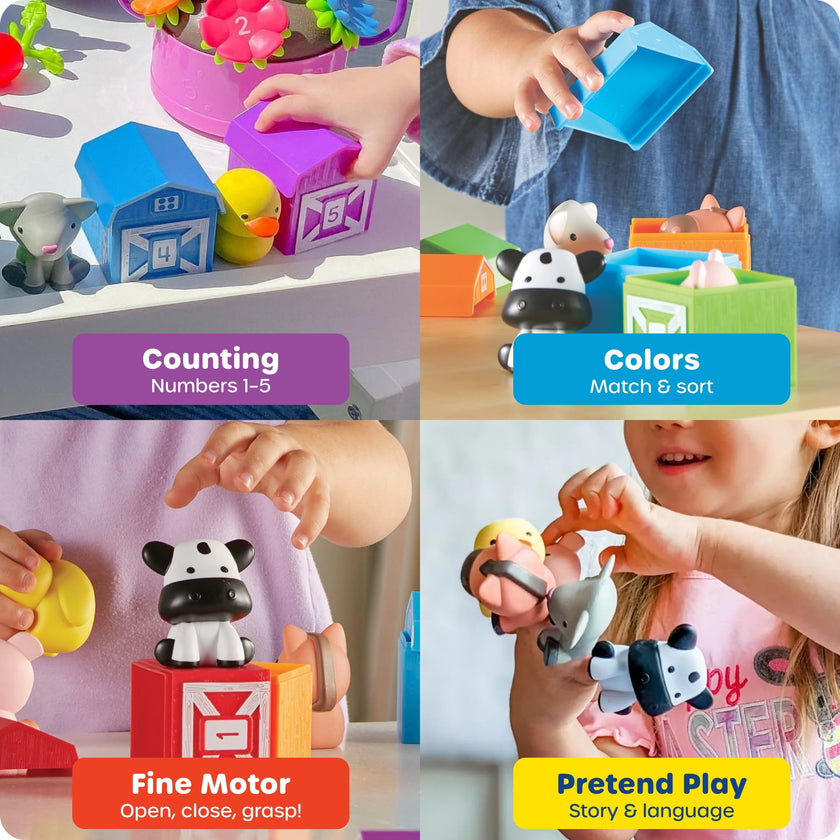 Learning Resources Peekaboo Learning Farm 🍁 All In One Marketplace Canada