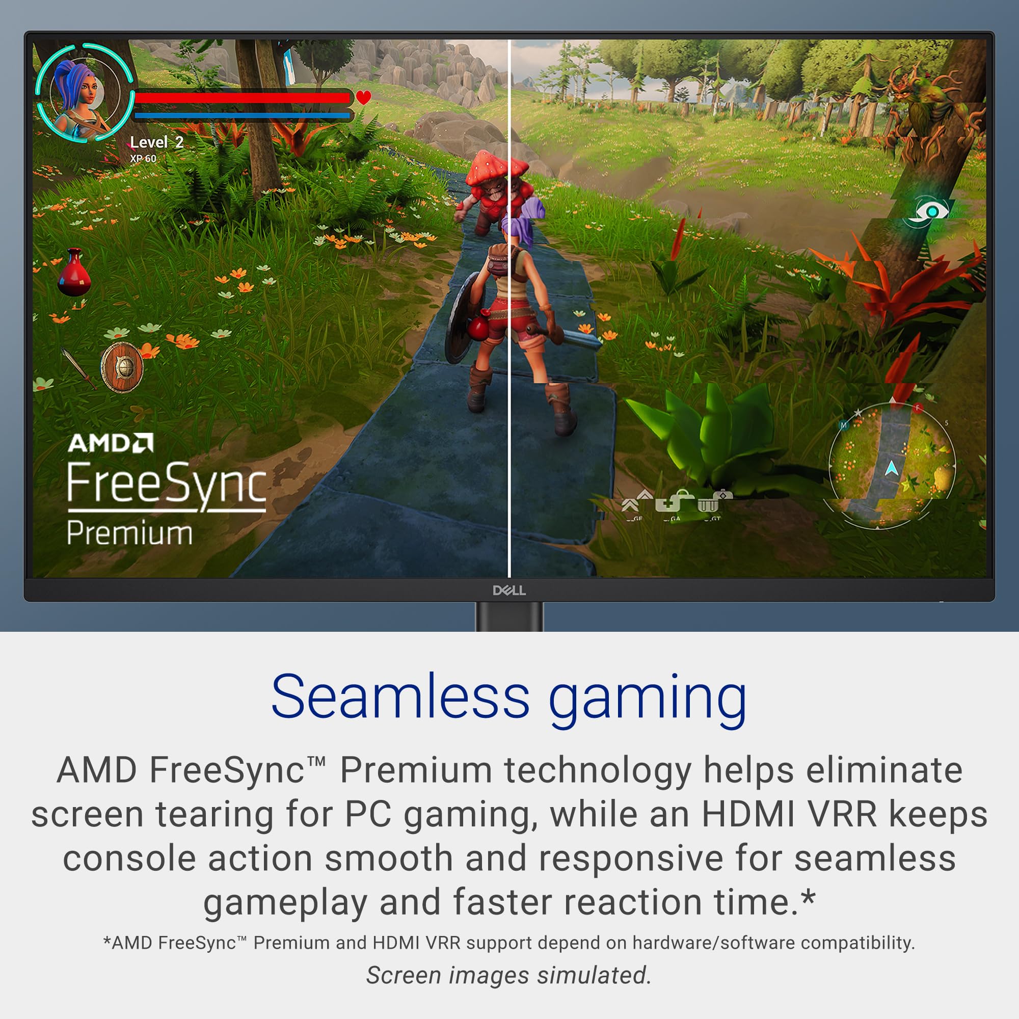 Dell 24 240Hz Monitor - SE2426HG - 23.8-inch FHD (1920x1080) 240Hz Display, in-Plane Switching (IPS) Technology, AMD FreeSync™ Premium, TÜV 3-Star, 2X HDMI, DisplayPort 1.4, Tilt 🍁 All In One Marketplace Canada