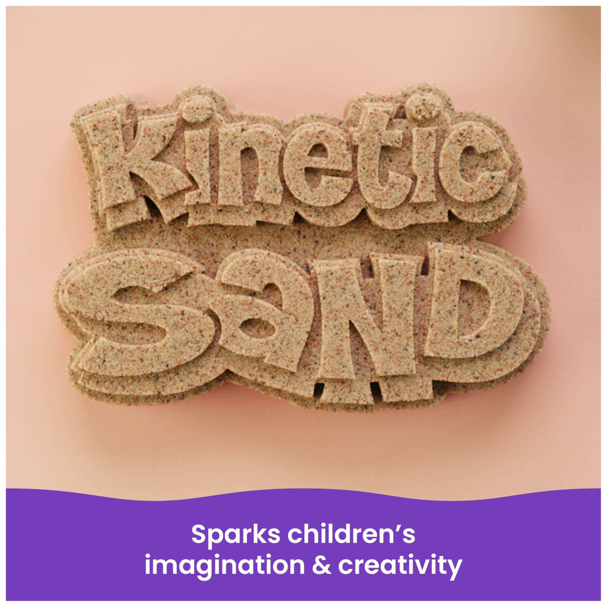 Kinetic Sand, 3lbs Beach Play Sand, Moldable Sensory Toys for Kids, Resealable Bag (Packaging May Vary), for Ages 3 and up 🍁 All In One Marketplace Canada