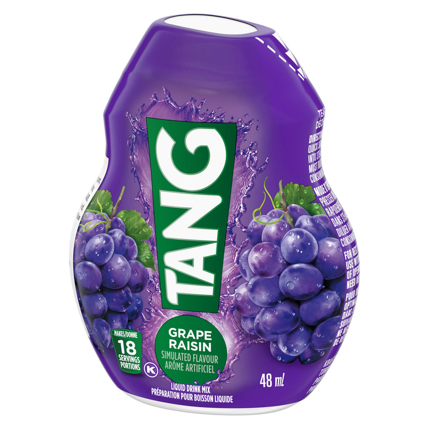 Tang Grape Liquid Drink Mix, 48 mL Bottle (Pack of 12) 🍁 All In One Marketplace Canada