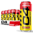 Cellucor C4 Performance Energy Drink, Strawberry Watermelon, Carbonated Sugar Free Drink with no Artificial Colours or Dyes, 473mL, 12 count 🍁 All In One Marketplace Canada