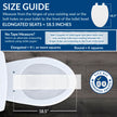 BEMIS 7300SLEC 000 Toilet Seat Will Slow Close and Removes Easy for Cleaning, Elongated, White 🍁 All In One Marketplace Canada