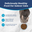 Blue Buffalo Tastefuls Salmon & Brown Rice Recipe Dry Indoor Cat Food for Adult Cats, Real Salmon First, Deliciously Healthy Natural Cat Food, Supports Digestive Care and Coat Health, 3.1kg Bag 🍁 All In One Marketplace Canada