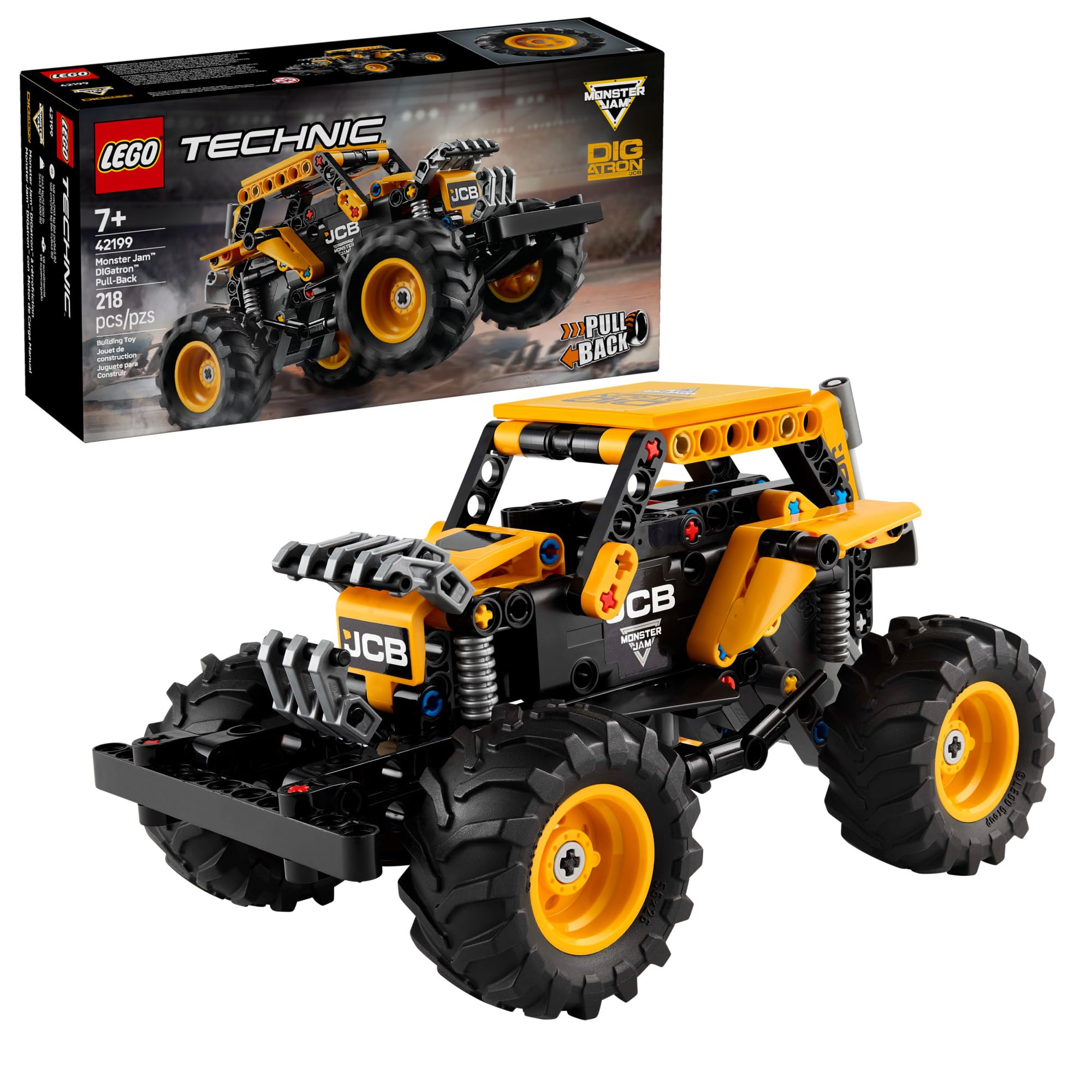 LEGO Technic Monster Jam DIGatron Pull-Back Monster Truck Toy - Building Toy for Kids, Boys and Girls, Ages 7+ - Creative Gift Idea for Lovers of Monster Trucks - 42199 🍁 All In One Marketplace Canada