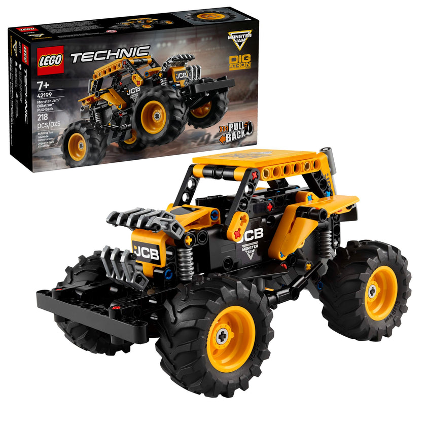 LEGO Technic Monster Jam DIGatron Pull-Back Monster Truck Toy - Building Toy for Kids, Boys and Girls, Ages 7+ - Creative Gift Idea for Lovers of Monster Trucks - 42199 🍁 All In One Marketplace Canada