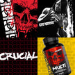 MUTANT Multi Vitamins - Men's Multivitamin for Hardcore Athletes & Body Builders, Supports Muscle Function, Energy Metabolism, Immune Health with 70 Vitamins Minerals Antioxidants (60 Caplets, CA) 🍁 All In One Marketplace Canada