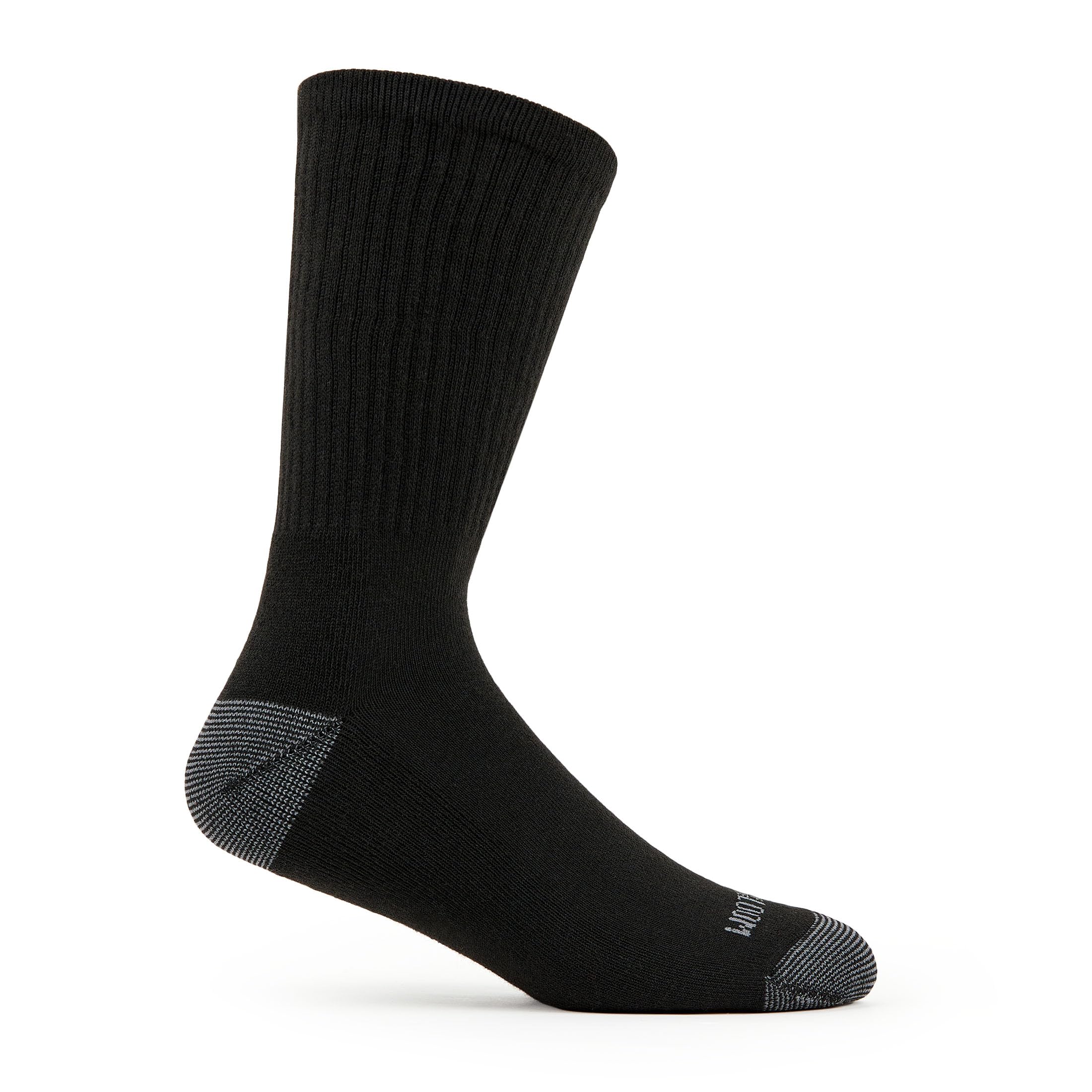 Fruit of the Loom Men's Dual Defense Crew Socks (12 Pack), Black, Medium (6 - 12) 🍁 All In One Marketplace Canada
