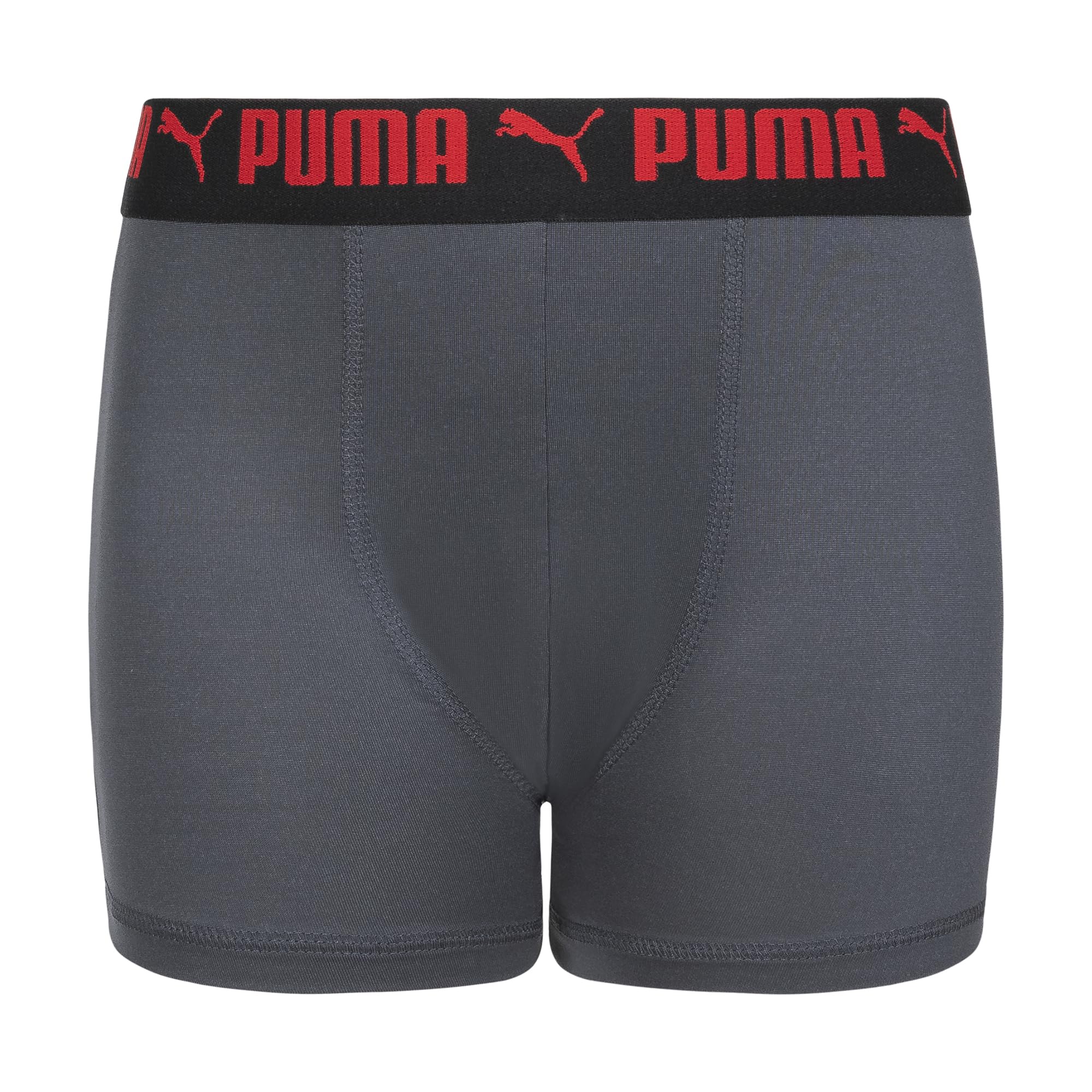 Puma Boys' 5 Pack Performance Boxer Briefs, Grey/Bright, Large 🍁 All In One Marketplace Canada