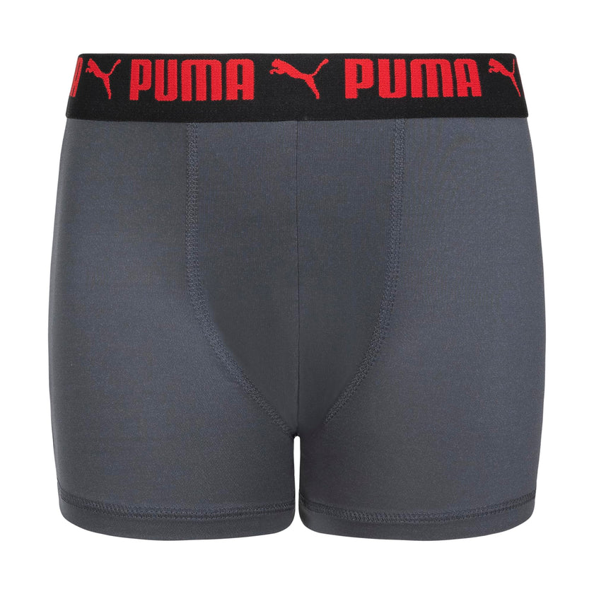 Puma Boys' 5 Pack Performance Boxer Briefs, Grey/Bright, Large 🍁 All In One Marketplace Canada