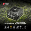 MSI MAG A750GL PCIE5, Fully Modular Compact Gaming 750W Power Supply, 80+ Gold, ATX 3.1 & PCIe 5.1 Ready, Native Dual-Color 12V-2x6 Cable, 10 Year Warranty 🍁 All In One Marketplace Canada