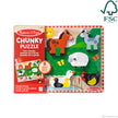 Melissa & Doug Farm Animals Wooden Chunky Puzzle 8-Piece Set 🍁 All In One Marketplace Canada