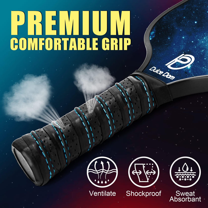 DULCE DOM Pickleball Paddles, USAPA Approved Lightweight Pickle-Ball Set with 4 Premium Balls and Bag, Perfect Raquette Gifts fo Women Men 🍁 All In One Marketplace Canada