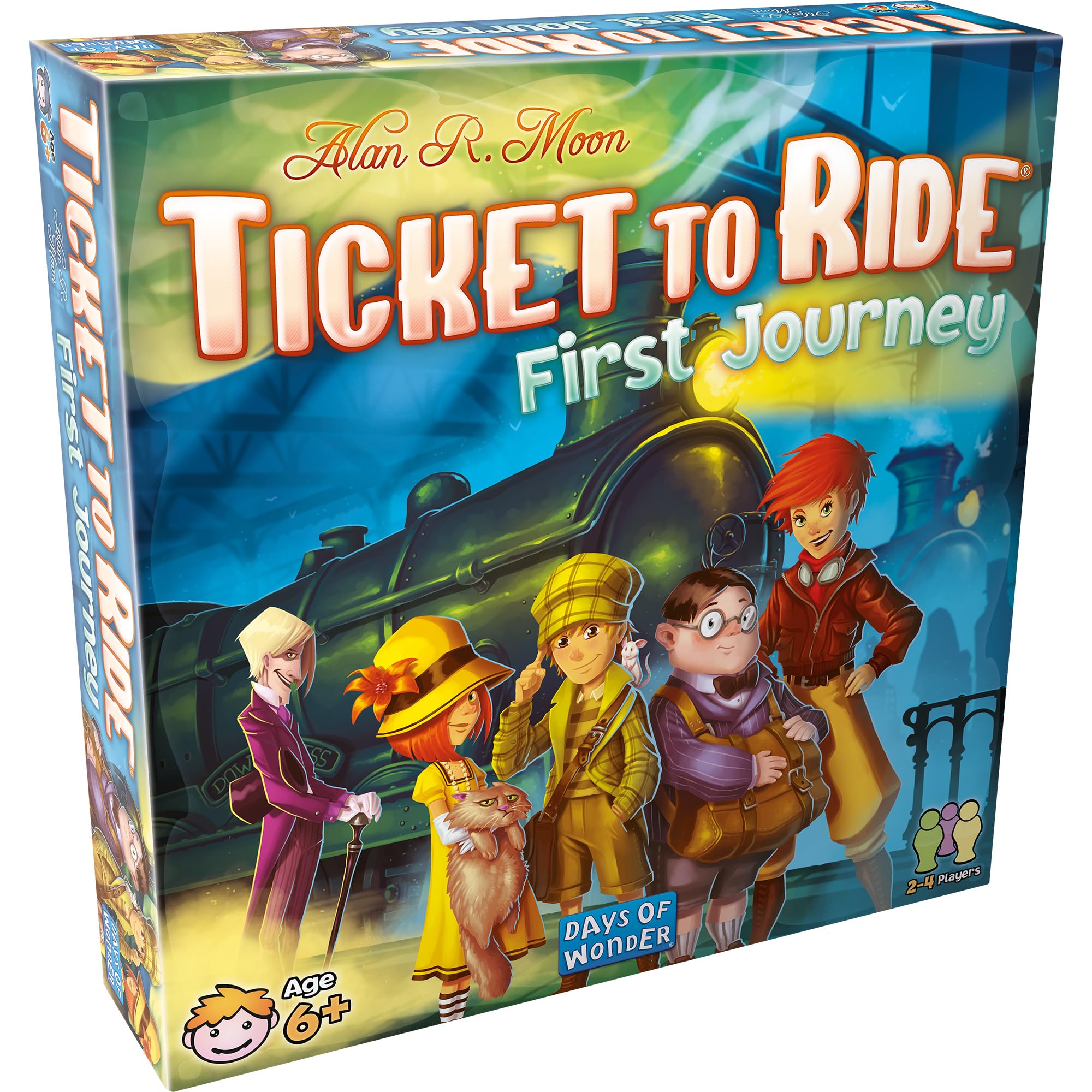 Ticket to Ride - First Journey (English Version) - A Game by Asmodee 🍁 All In One Marketplace Canada