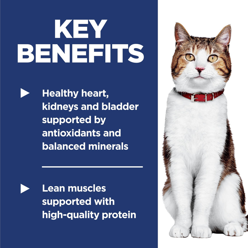 Hill's Science Diet Senior 7+ Chicken Recipe Dry Cat Food 7.25 kg Bag 🍁 All In One Marketplace Canada