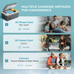 EUHOMY 12 Volt Refrigerator, 11 Quart (10L) Compressor Electric Cooler APP Control, Car Fridge 12/24V DC & 100-240V AC, Car refrigerator -4℉~68℉, Portable Freezer for RV, Camping, Travel 🍁 All In One Marketplace Canada