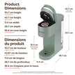 Keurig K-Mini Go Single Serve K-Cup Pod Coffee Maker, Sage 🍁 All In One Marketplace Canada