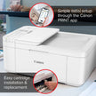 Canon PIXMA TR4720 All-in-One Wireless Printer Home use, with Auto Document Feeder, Mobile Printing and Built-in Fax, White 🍁 All In One Marketplace Canada