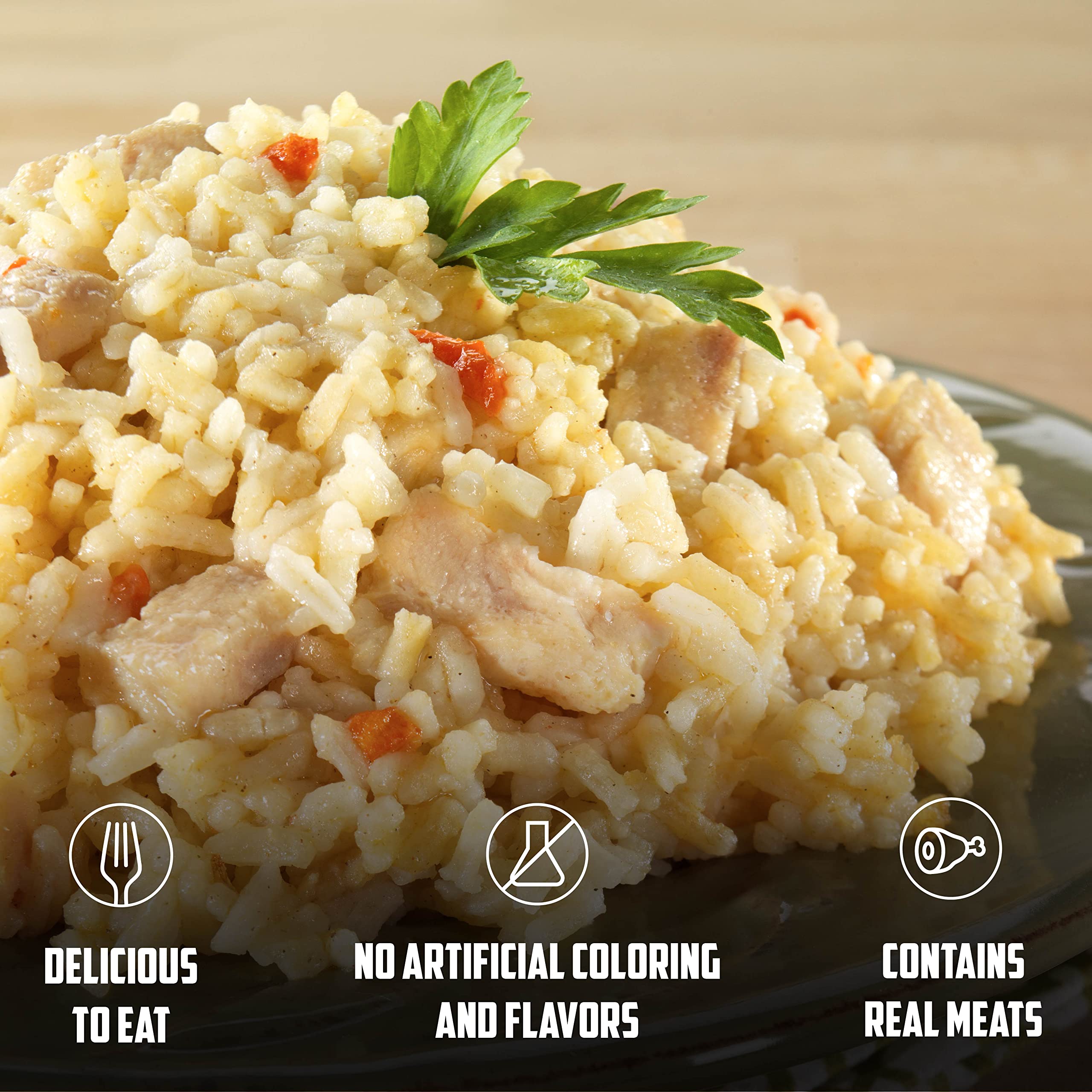 Mountain House Rice and Chicken, Freeze Dried Emergency Food (1 Pouch) 🍁 All In One Marketplace Canada