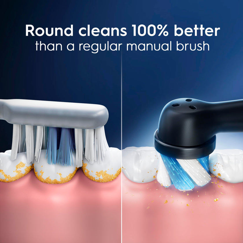 Oral-B iO Series Ultimate Clean Replacement Brush Head for Oral-B iO Series Electric Toothbrushes, Black, 4 count 🍁 All In One Marketplace Canada