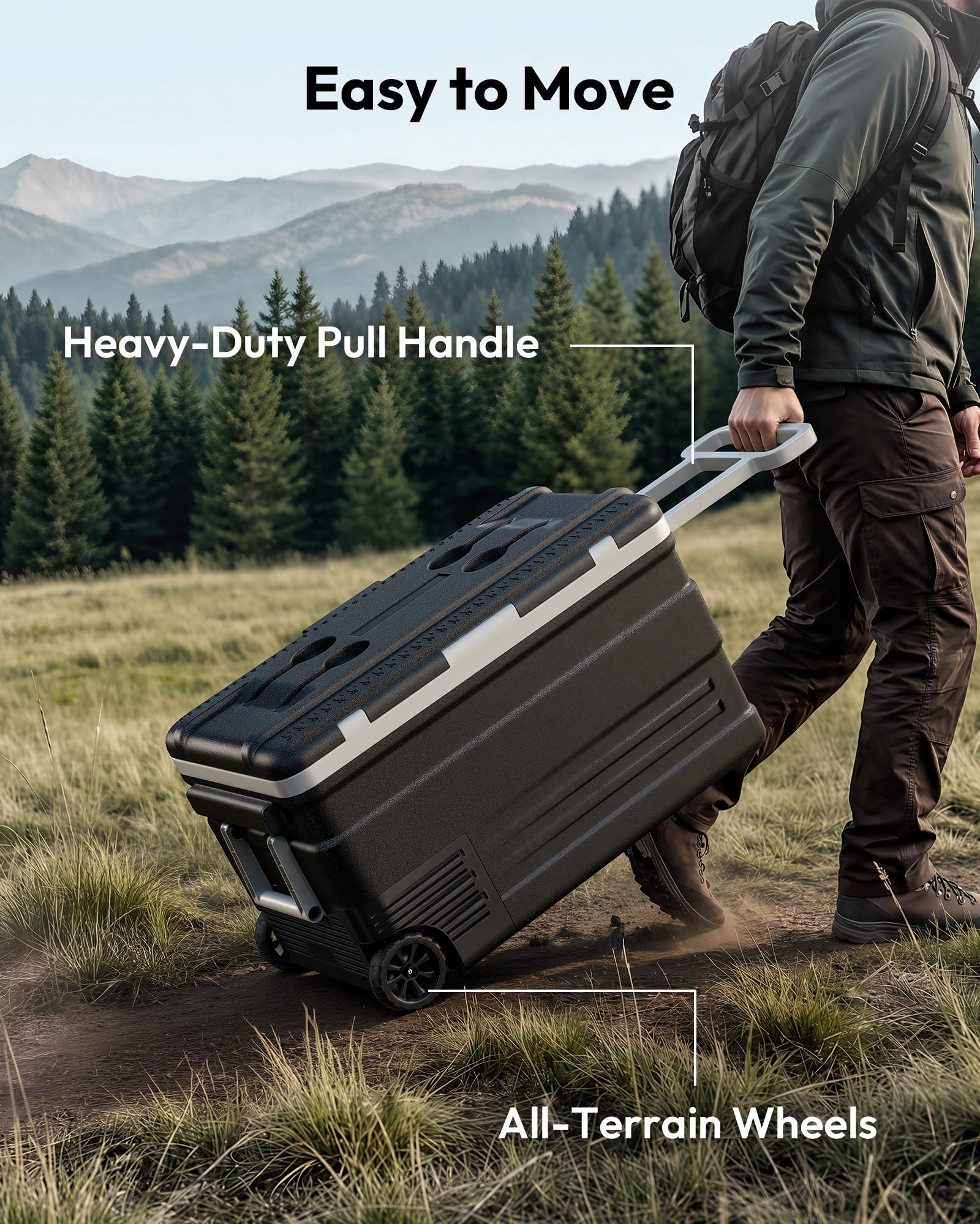 EUHOMY 12 Volt Refrigerator, 80QT(75L) 12V Fridge, Electric Cooler APP Control, Car Fridge 12/24V DC 110-240V AC, Car Refrigerator 0℉~68℉, 12 Volt Cooler for Camping, Trip, Truck, Boating, Outdoor 🍁 All In One Marketplace Canada