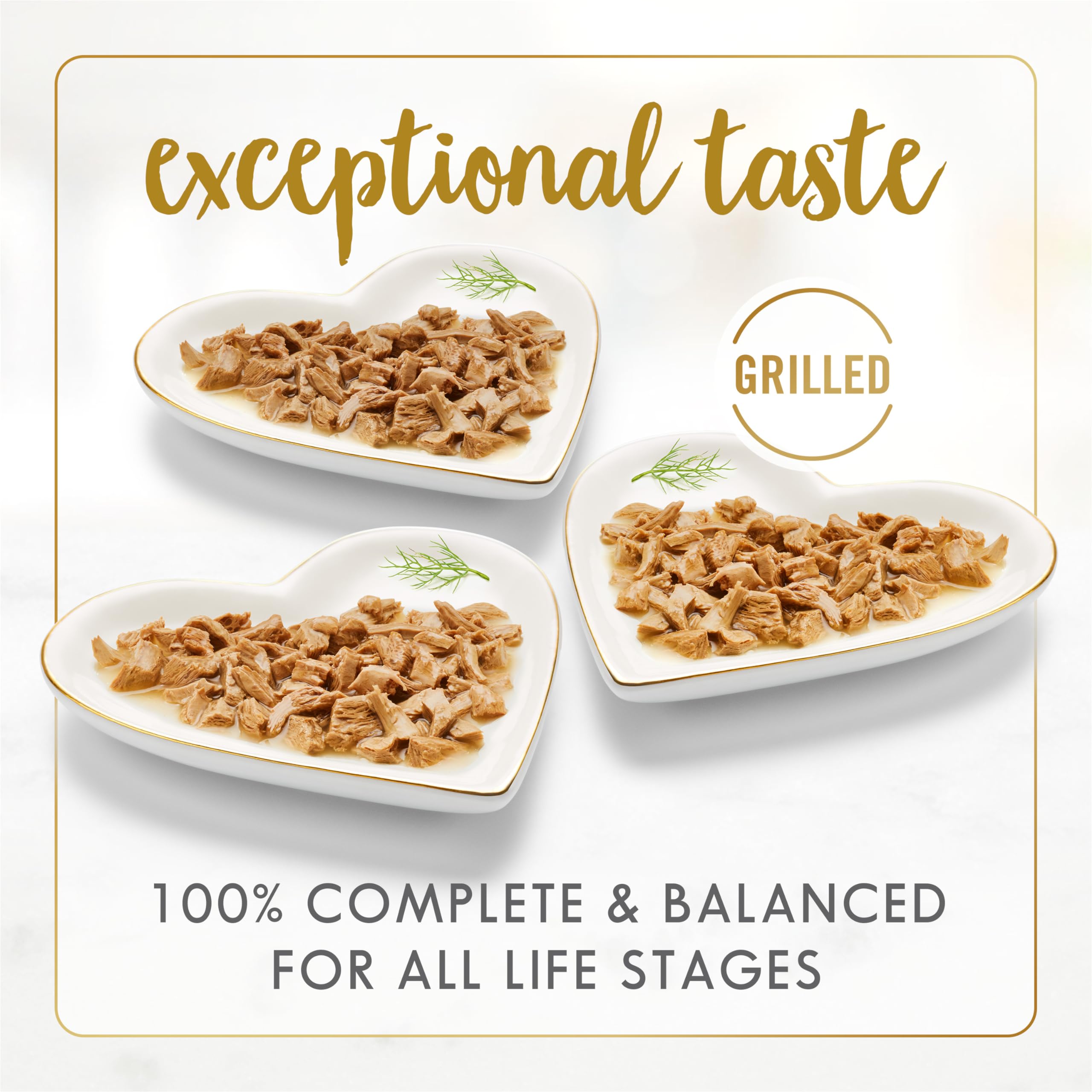 Fancy Feast Grilled Wet Cat Food, in Gravy Variety Pack 3 Flavours - 85 g Can (24 Pack) 🍁 All In One Marketplace Canada