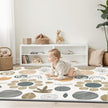 mloong Baby Play Mat, 71x59x0.4 Large Thick Playmat, Folding Portable Waterproof Reversible Double-Sided Crawling Mat, Baby Floor Mat for Infants and Toddlers, Easy to Clean (71x59x0.4in-Star) 🍁 All In One Marketplace Canada