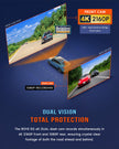 ROVE R2-4K DUAL Dash Cam Front and Rear, STARVIS 2 Sensor, FREE 128GB Card Included, 5G WiFi - up to 20MB/s Fastest Download Speed with App, 4K 2160P/FHD Dash Camera for Cars, 3