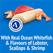 Friskies Party Mix Cat Treats, Ocean Crunch Ocean Whitefish 510g (3 Pack) 🍁 All In One Marketplace Canada