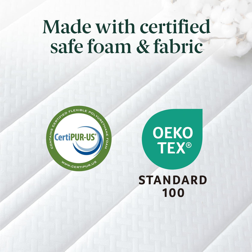 Zinus Twin Hybrid Mattress - 8 inch Foam & Spring, CertiPUR-US Certified, Pressure Relief, Mattress in a Box, 10-Year Warranty 🍁 All In One Marketplace Canada