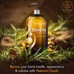 Majestic Pure Biotin Shampoo - Volumizing Shampoo for Hair Loss - with DHT-3 Blocker - Hydrating & Nourishing - Sulfate Free, for Men & Women - Thin Hair Shampoo - 16 fl oz 🍁 All In One Marketplace Canada