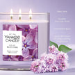 Yankee Candle 3 Wick Candle Jar, Scented Candle with up to 40 Hours of Burn Time, Premium Plant Wax Blend for Consistent Long Lasting Scent from First to Last Burn, Lilac Blossom 🍁 All In One Marketplace Canada