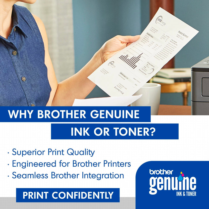 Brother Original TN760 High-Yield Black Toner Cartridge Value Pack (2), Higher Yield for Value, Original Toner Replacement cartridges,for Brother Laser Printers HL-L2395DW, DCP-L2550DW and More 🍁 All In One Marketplace Canada