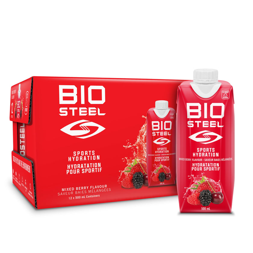 BioSteel Electrolyte Sports Drink, Mixed Berry, 12-Pack, Zero Sugar 🍁 All In One Marketplace Canada