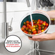 Starfrit Collapsible Salad Spinner 3L Capacity - Compact Storage - Basket Doubles as Colander - Bowl Can Be Used For Serving 🍁 All In One Marketplace Canada
