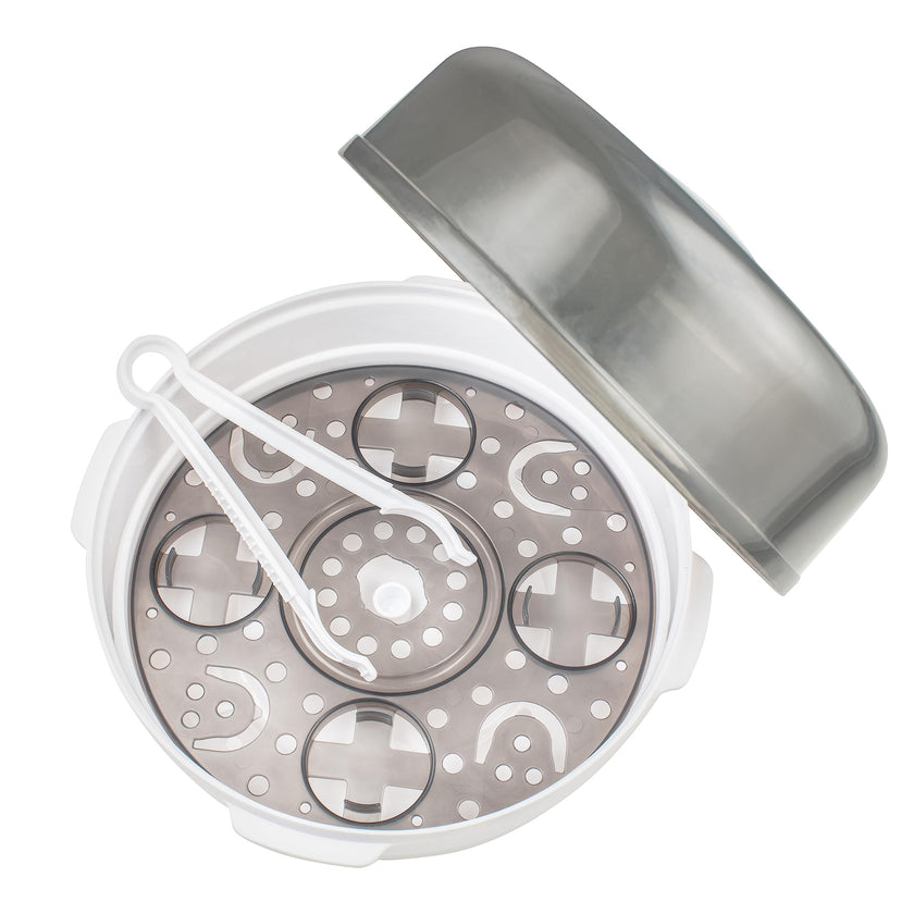 Dr. Brown's Microwave Steam - for Baby Bottles, Nipples, Bottle Parts, Pacifiers, Teethers and Breast Pump Parts 🍁 All In One Marketplace Canada